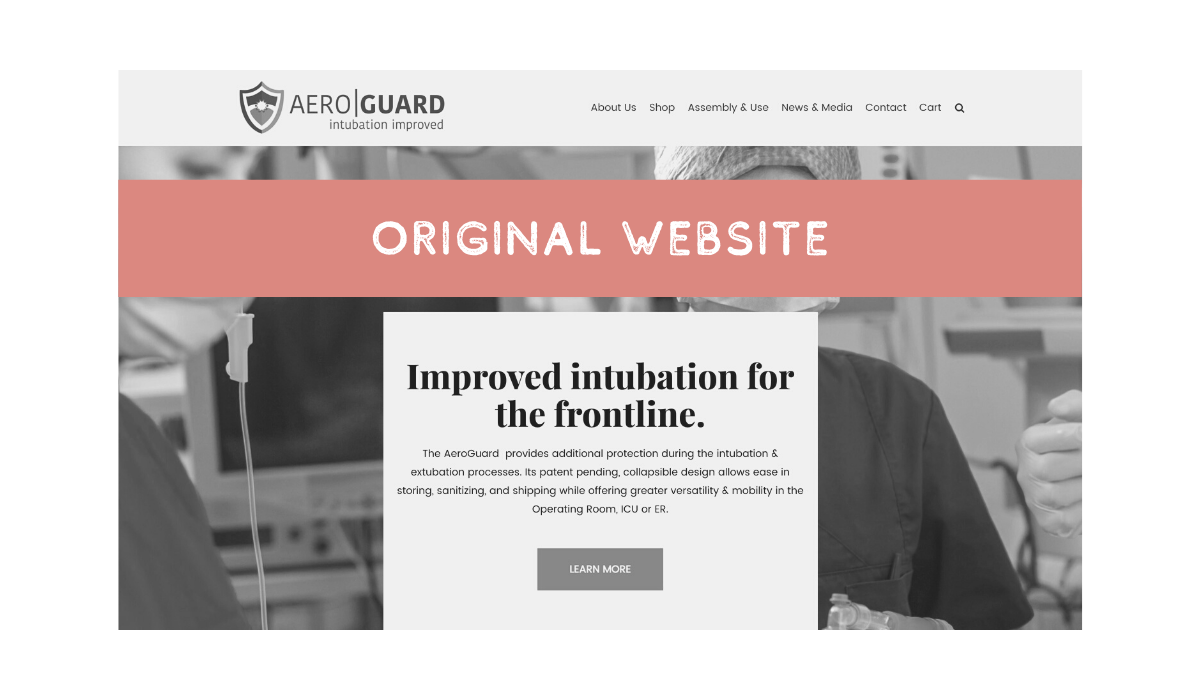 Aero|Guard original website