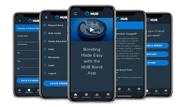 HUB International app on smartphones