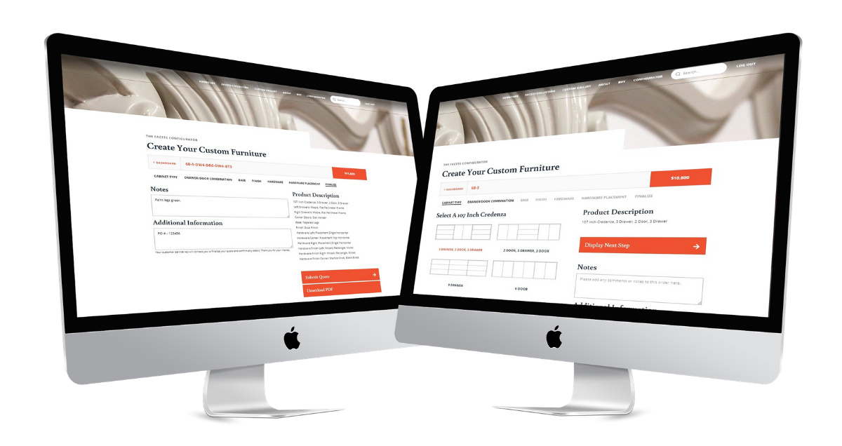 Custom website design and improved UX by SPARK