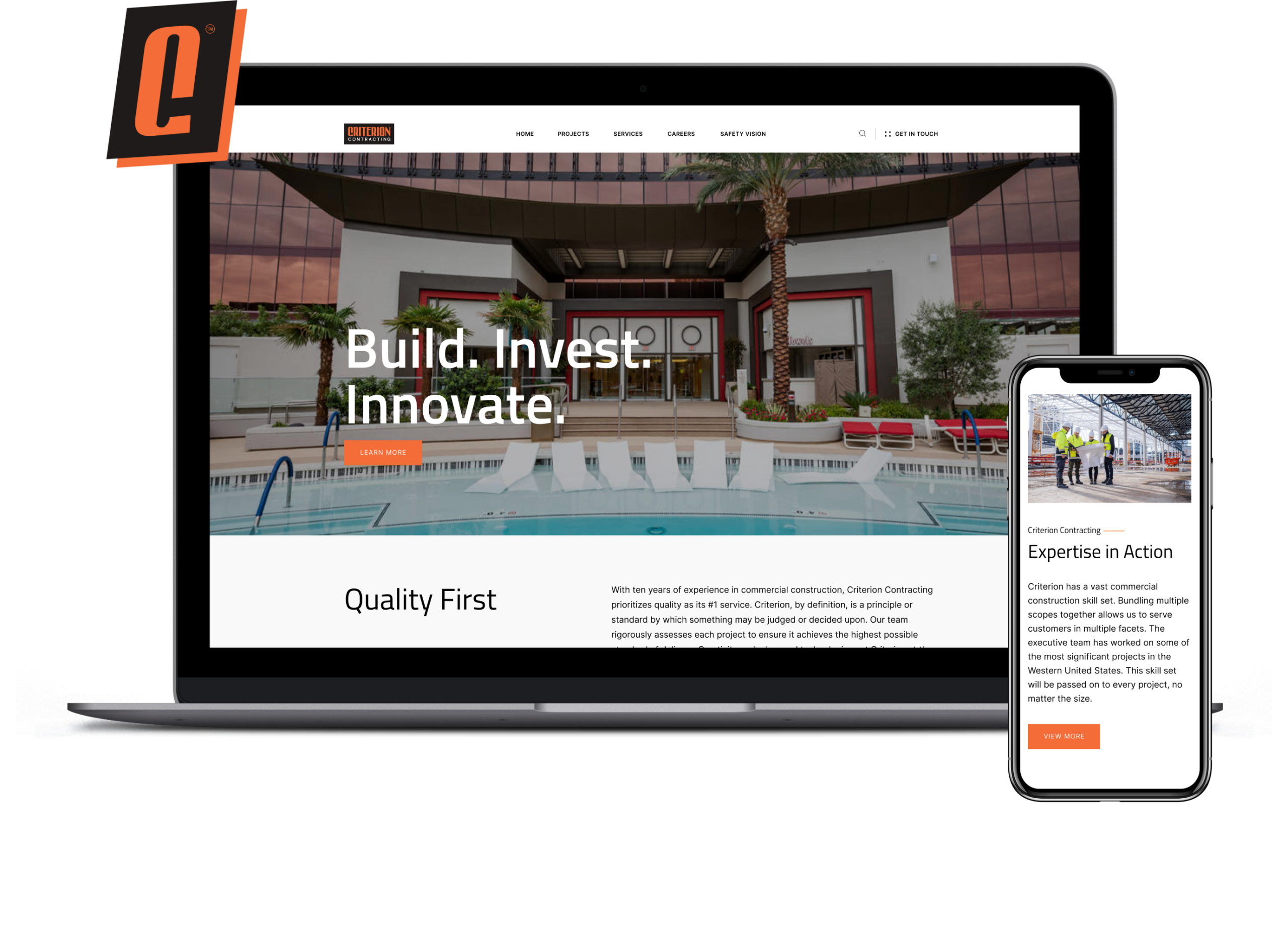 SPARK Case Study Criterion Contracting Website Solution