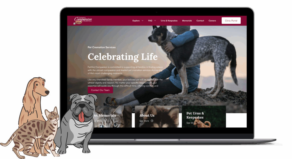 Faithful Companion - Website Refresh by SPARK